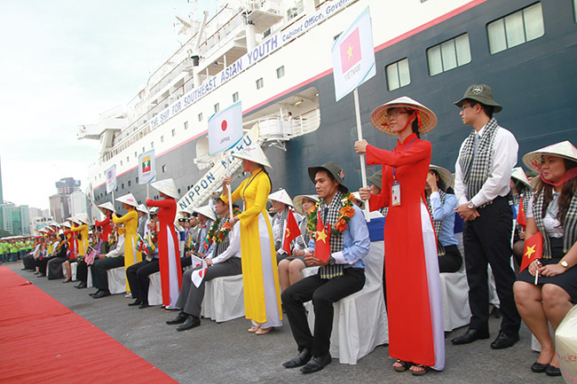 Năm thứ 03, Kienlongbank tài trợ hoạt động Tàu Thanh niên Đông Nam Á - Nhật Bản
