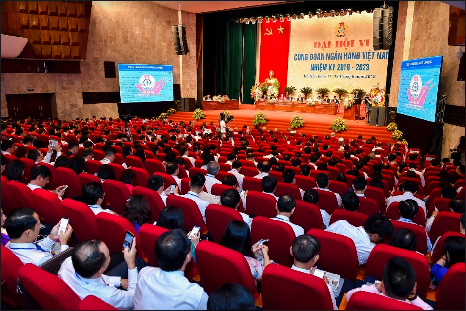 Đại hội Công đoàn Ngân hàng Việt Nam lần thứ VI, nhiệm kỳ 2018 - 2023