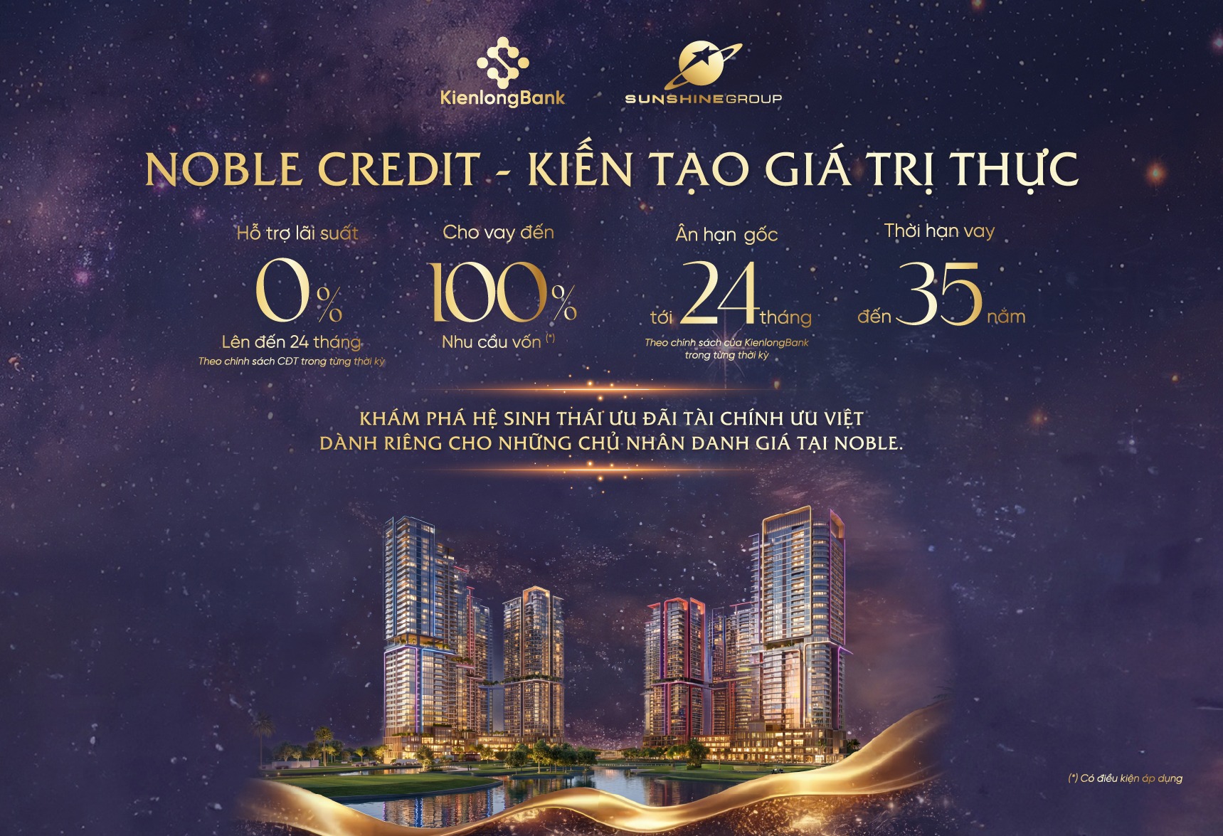Noble Credit - Kiến tạo giá trị thực cho những chủ nhân danh giá tại các dự án Noble