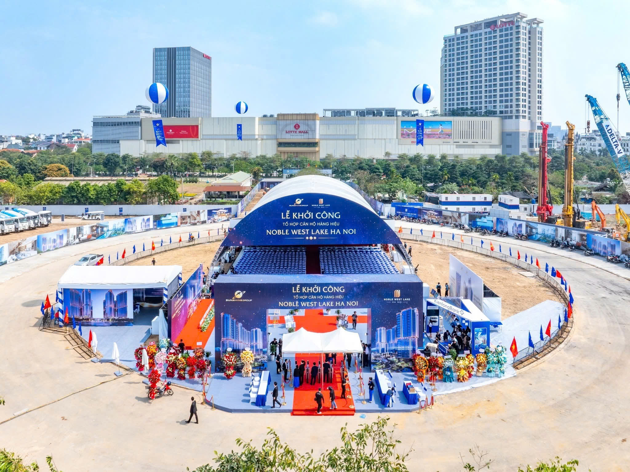 KienlongBank đồng hành cùng Sunshine Group khởi công loạt dự án bất động sản hàng hiệu tại Thủ đô